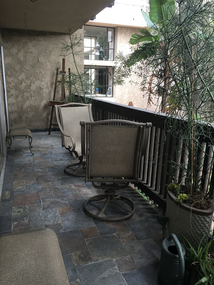 Balcony accessible from bedrooms and living room