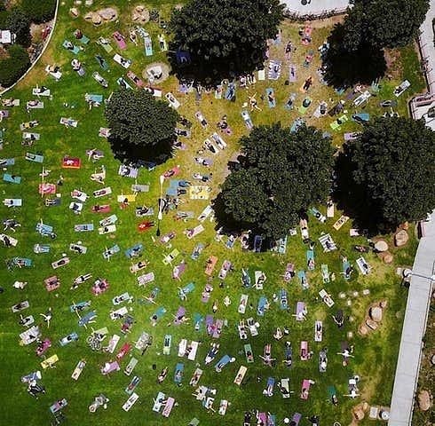 Areal Yoga View