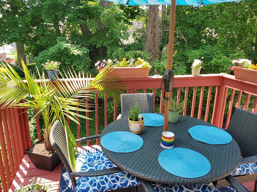 Upstairs Deck