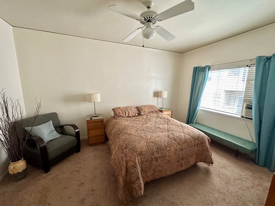 Queen bed