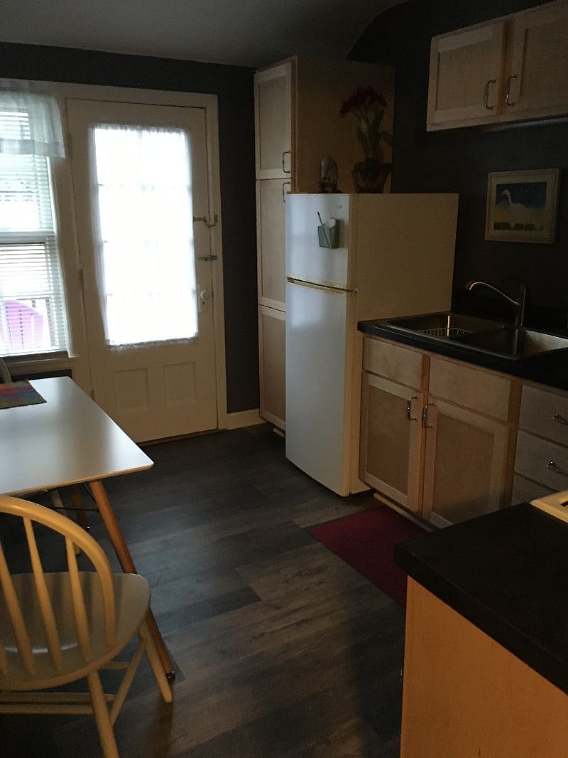 Small porch off Kitchen