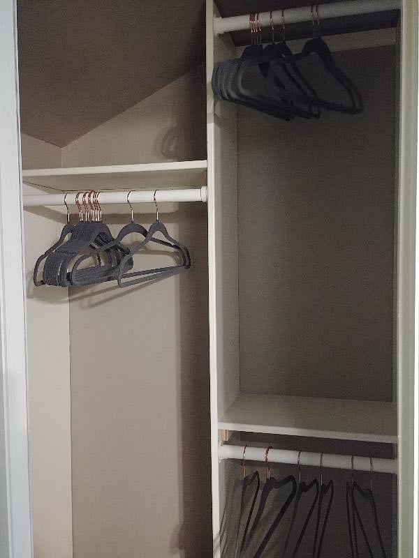 Hall closet