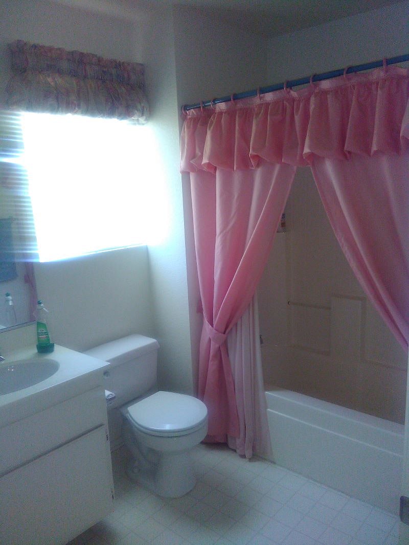 2nd bathroom with shower and bathtub
