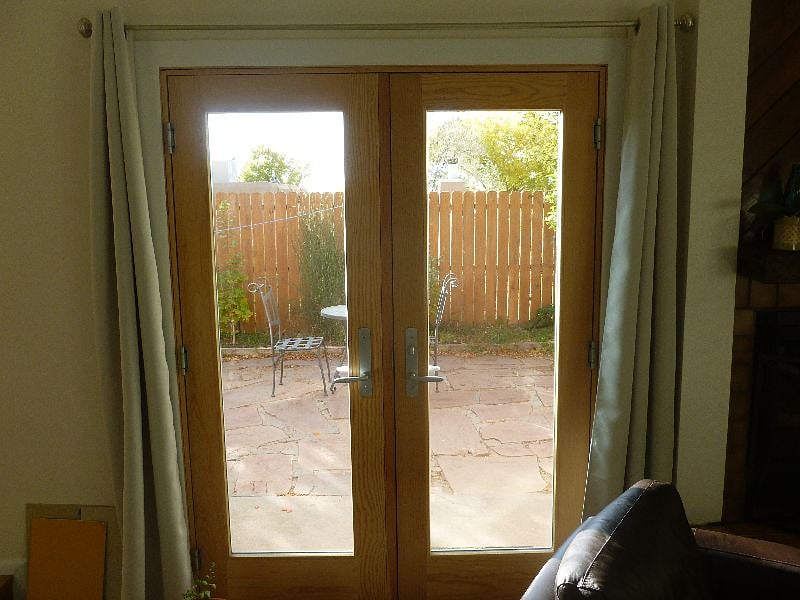 Enclosed yard
