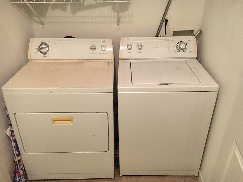 washer and dryer 