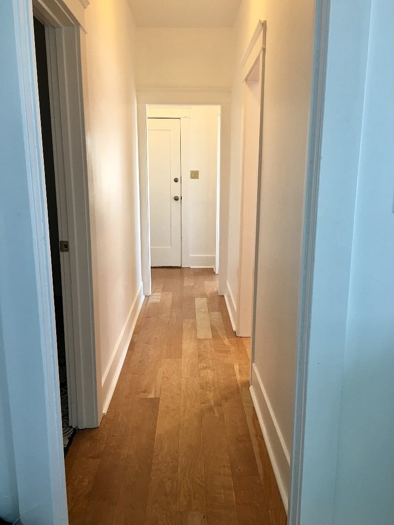 Hallway From Living Area to 1st Bedroom