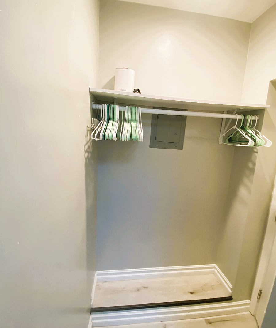 Closet area