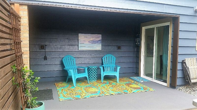 Private patio
