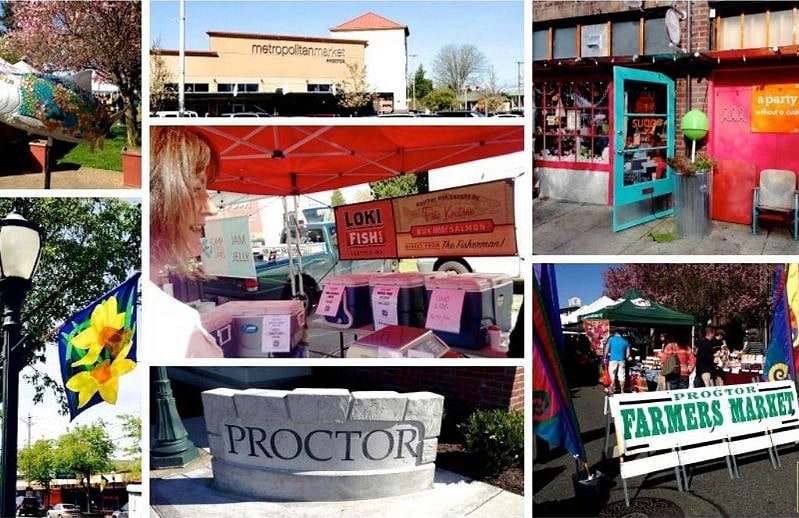 Proctor shopping district - 1 mile from the house. All your shopping & eating needs covered!