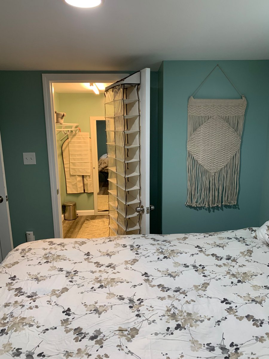 Bedroom walk-in closet