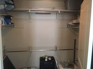 Available Room Walk-in Closet