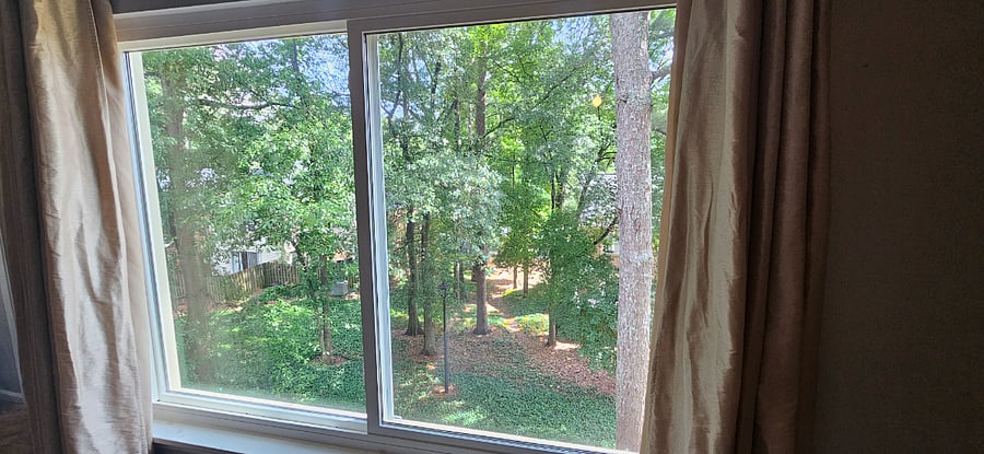 Primary Bedroom view from window