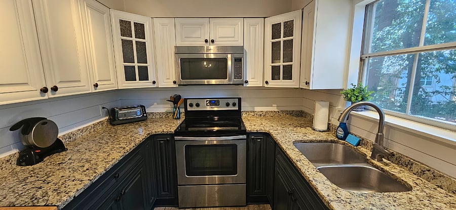 All stainless steel appliances. The home is fully equipped with all non-food essentials and ready for move-in.