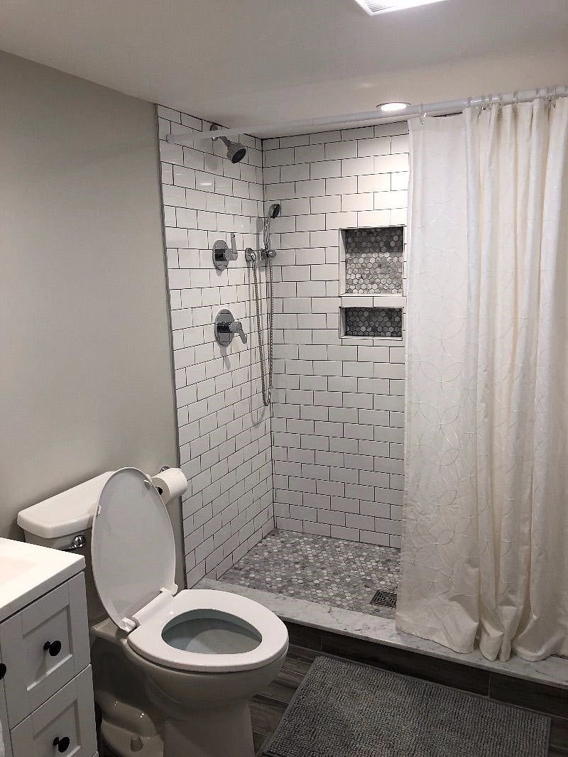 full shower