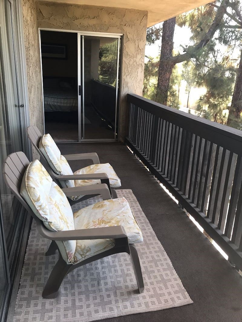 private Balcony accesable from both bedrooms