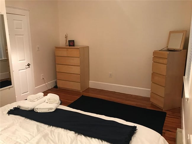 Storage in the bedroom
