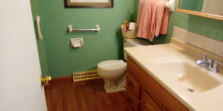 Hall bath