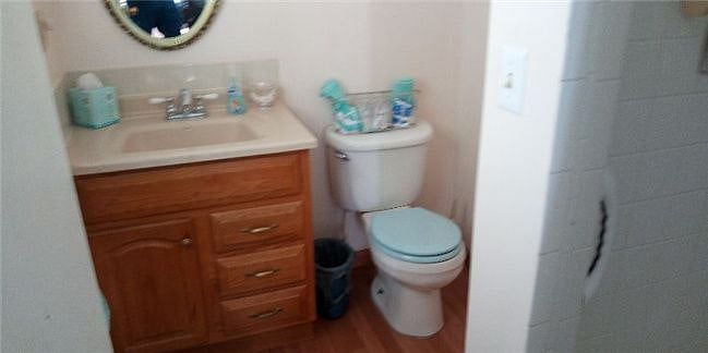 Master bath with shower.