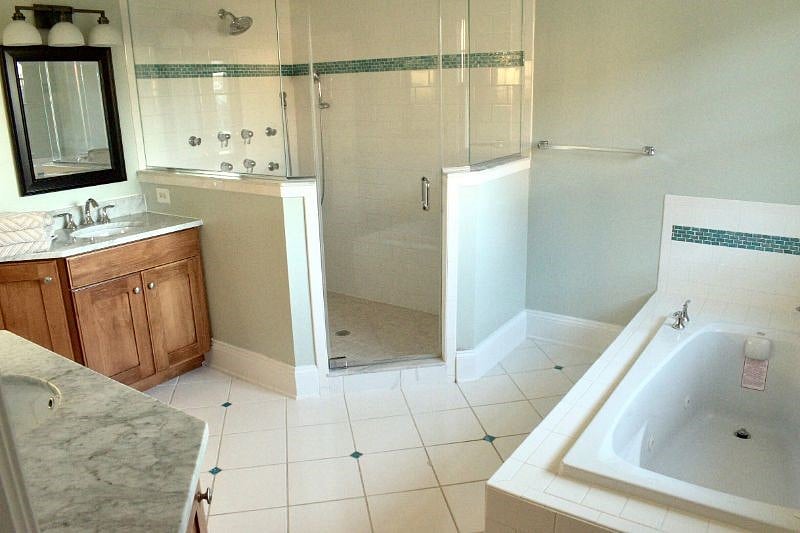 Master bathroom
