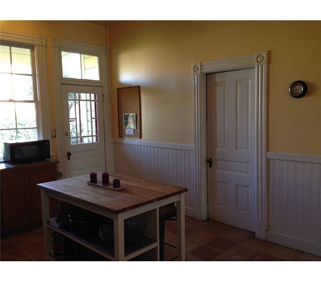 door to deck