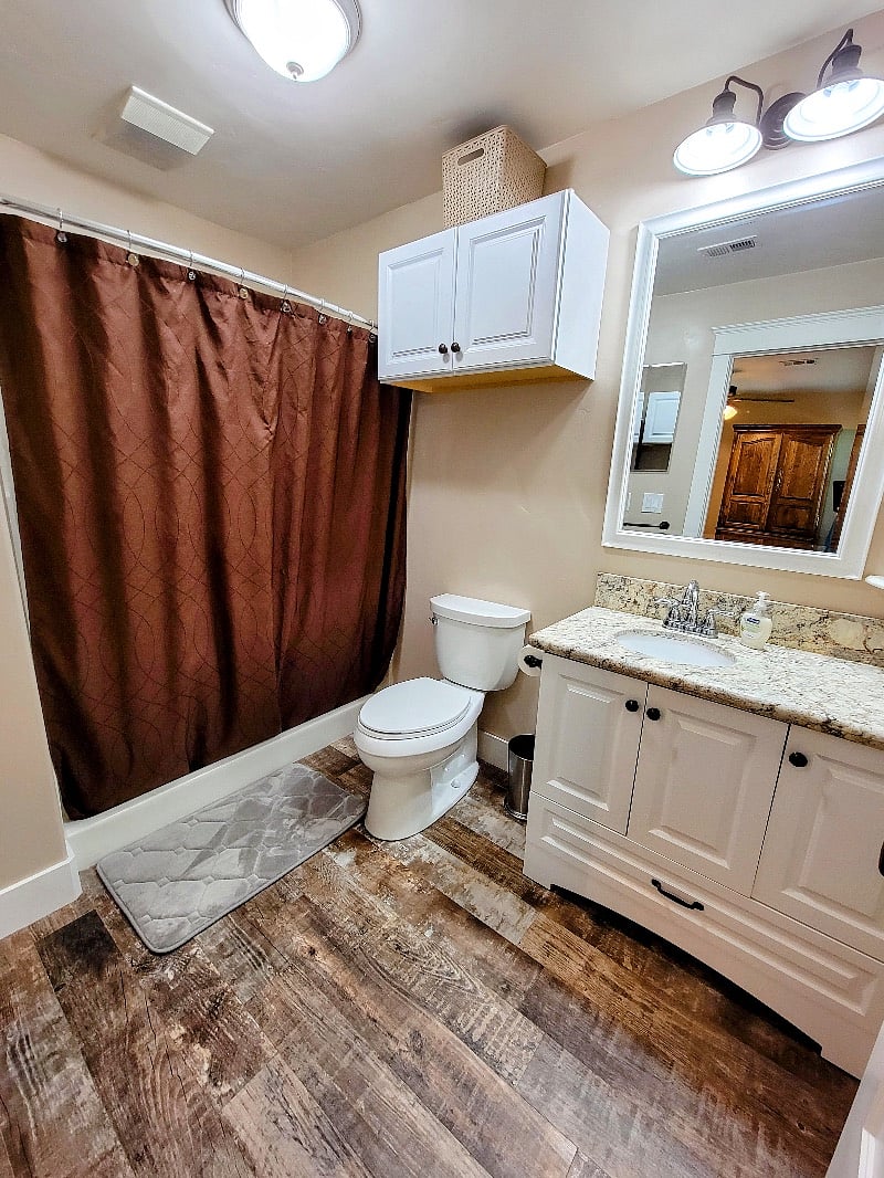 Master bathroom
