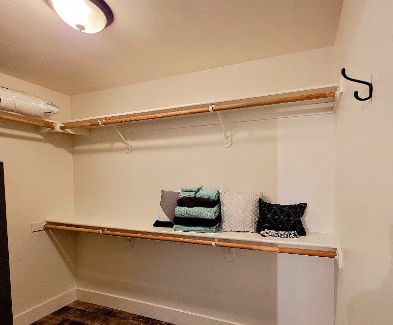 Master closet
