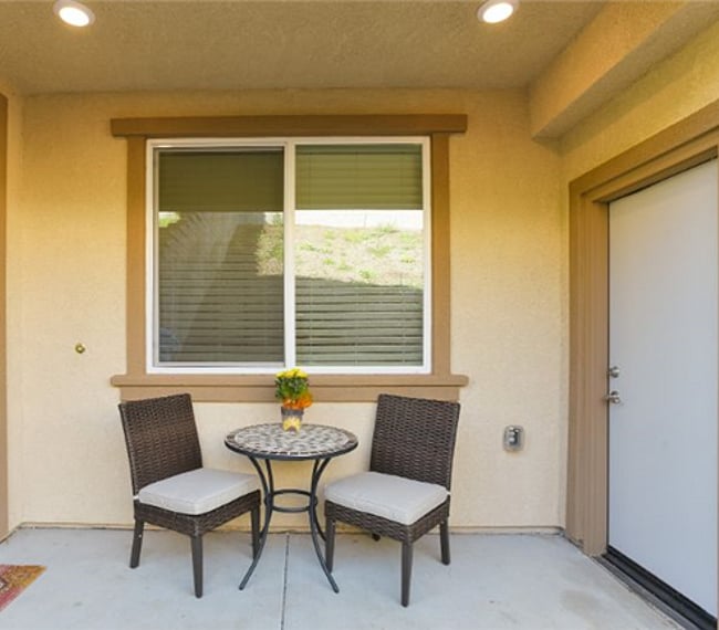 your Own Private patio with private entrance 