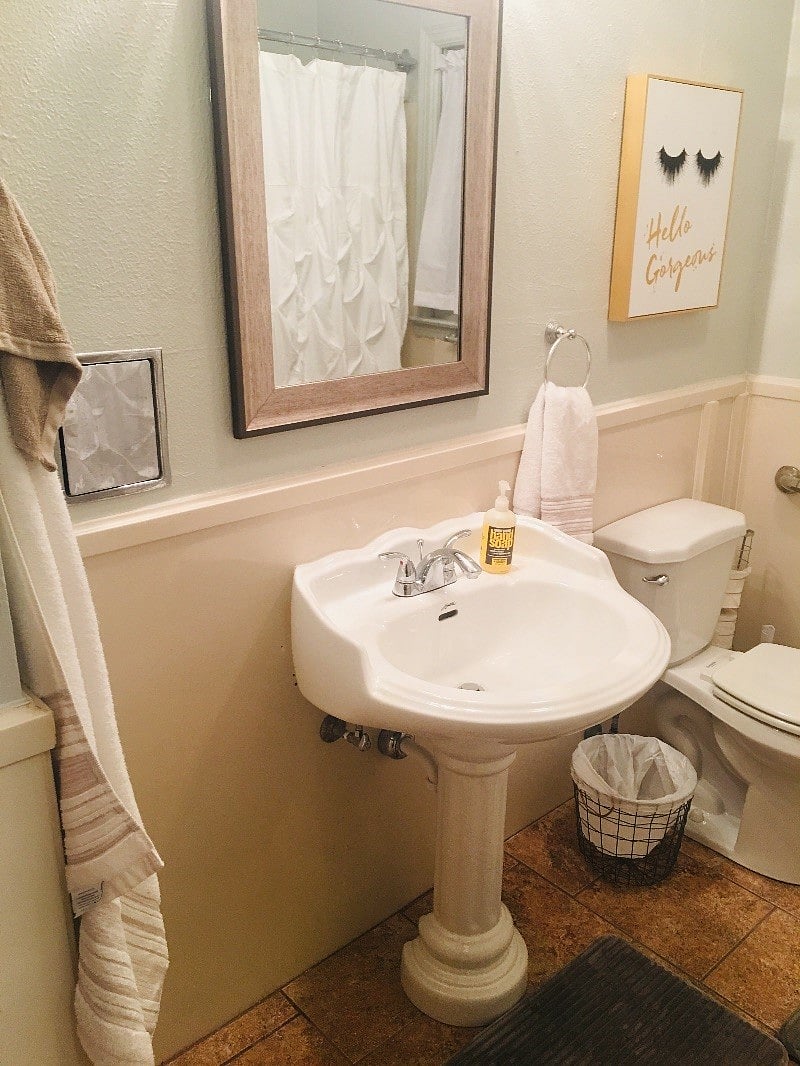 Bright Cheery Bathroom