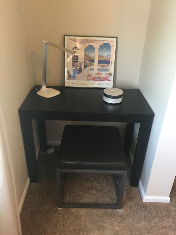 
# 2 bedroom desk and bench