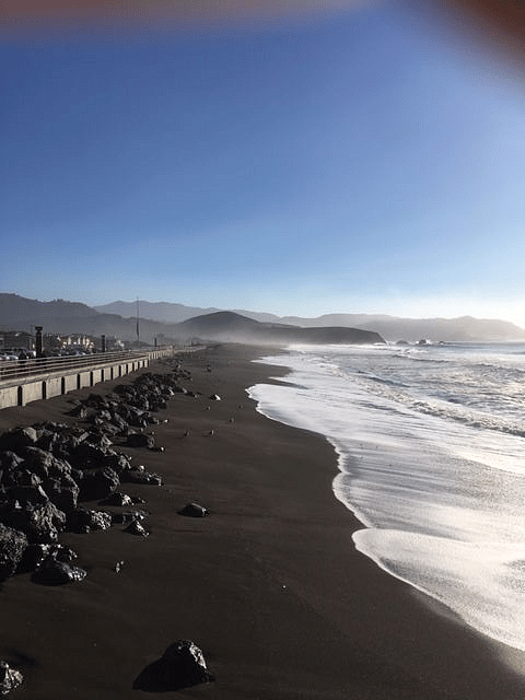 local beach