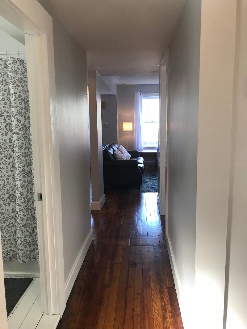 Hallway from kitchen