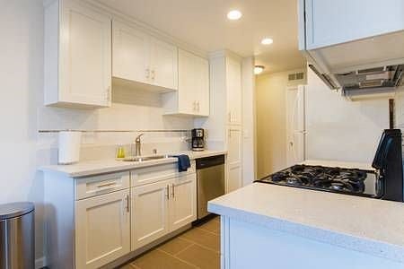 New cabinets, quartz countertops, dishwasher