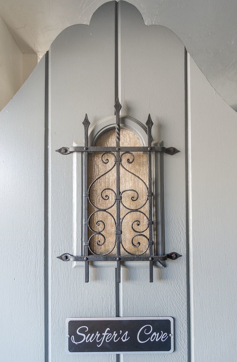 Front door to the studio suite