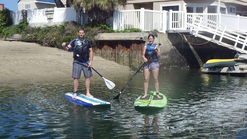 Free use of Paddle boards