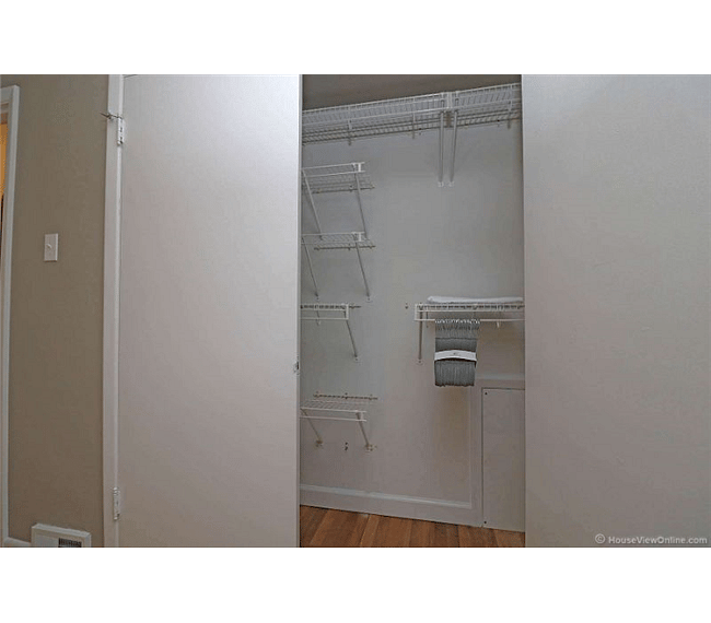 Spacious closet