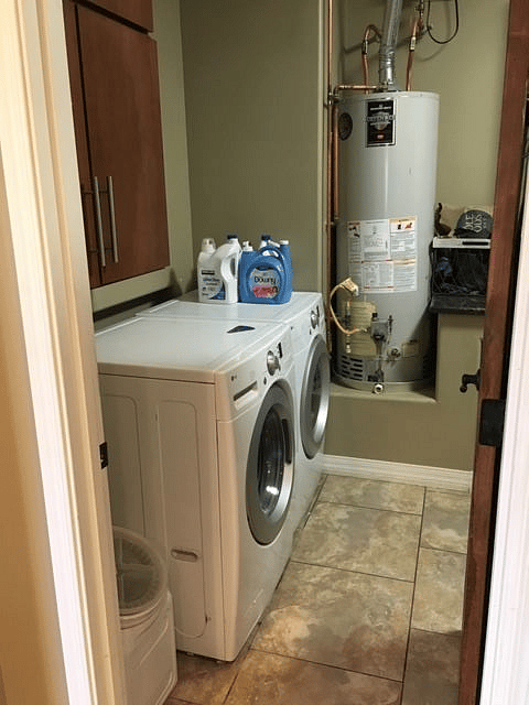 Shared laundry room