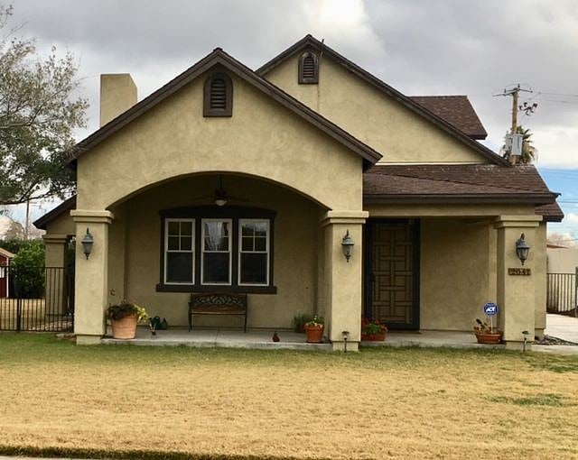 Frontal view of my home