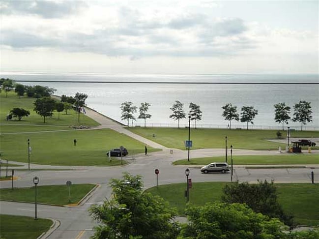 One Block from the Lake and Park