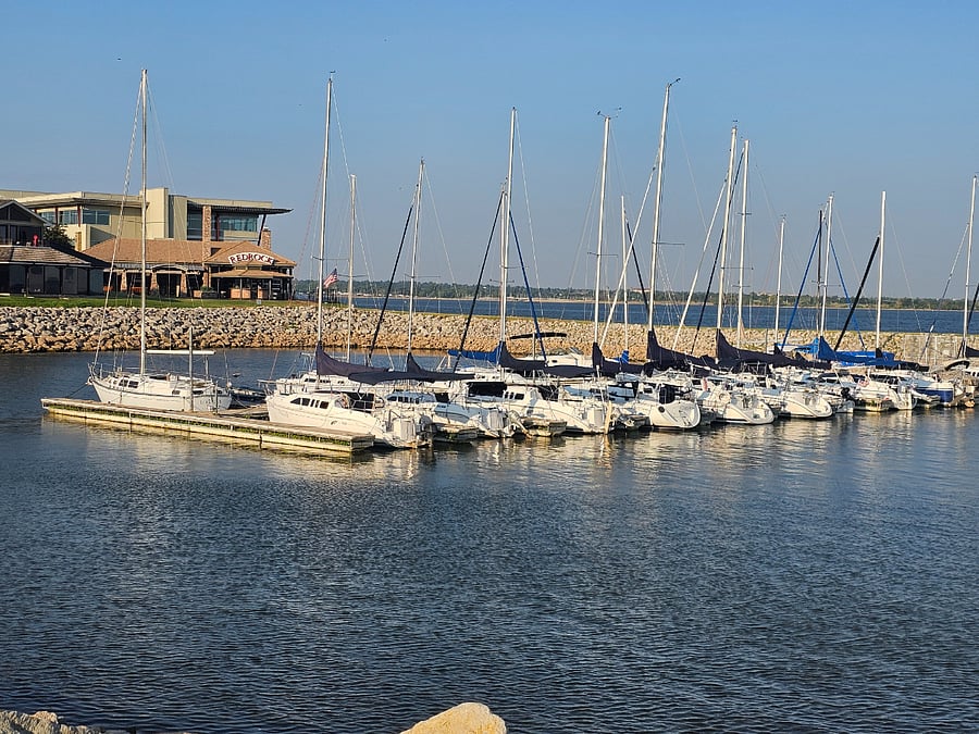 Lake Hefner boat arena