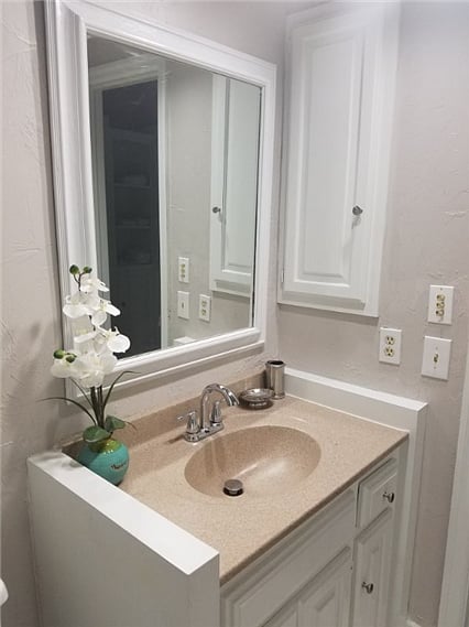second bath vanity