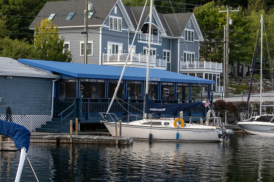 One of several restaurants within walking distance of the apartment.