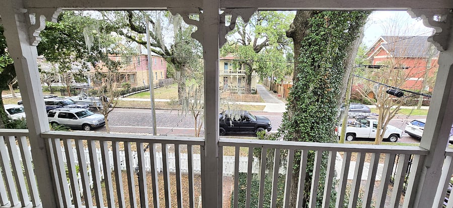 View from front porch