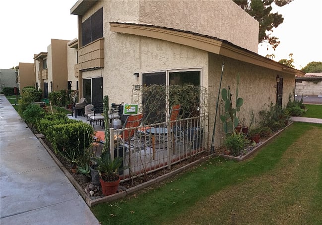 private patio