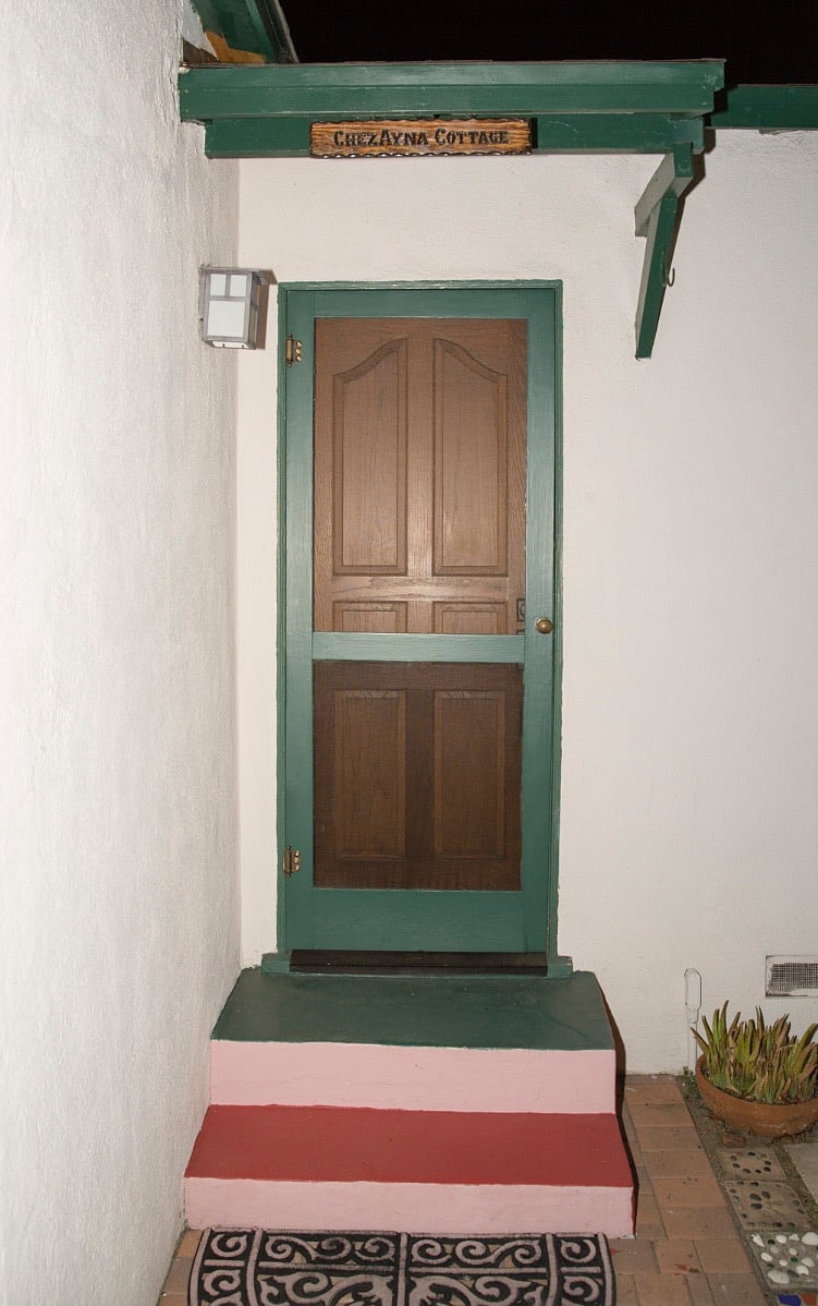 ChezAyna front door.