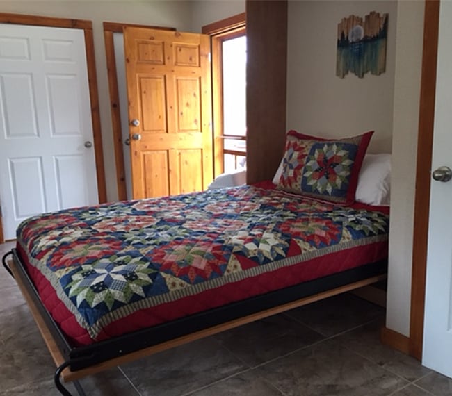 Queen size Murphy (pull down) bed