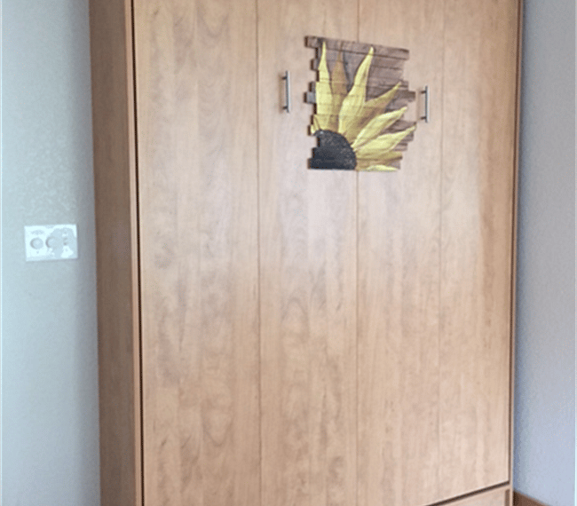 Murphy bed closed