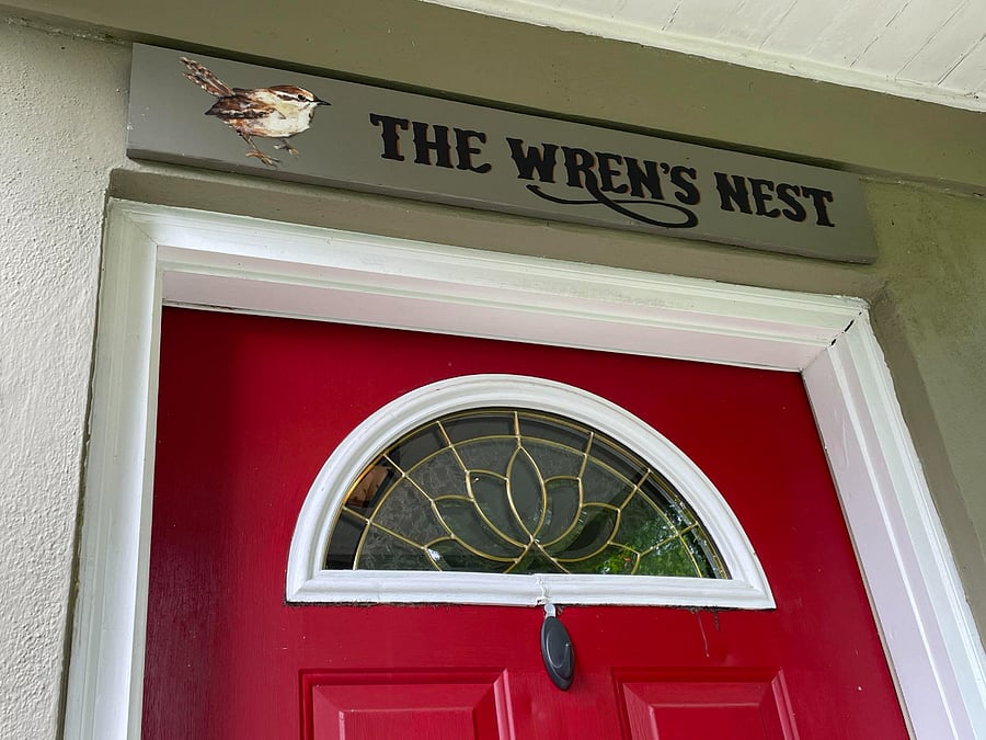 The Wren's Nest front door