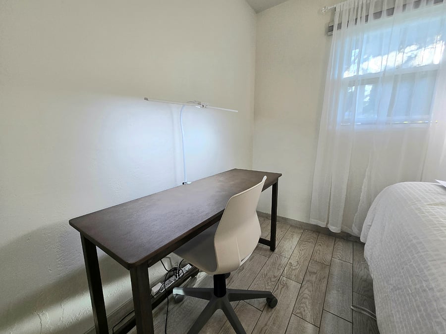 Large bedroom.