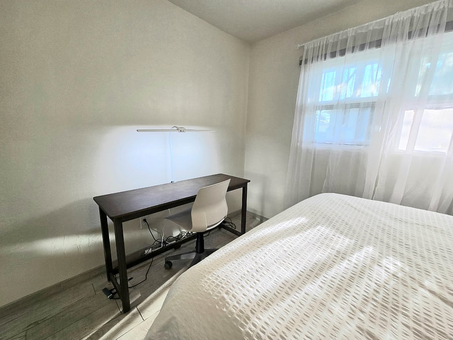 Large bedroom.