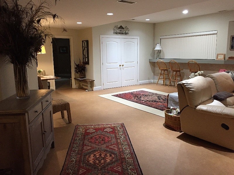Living/dining area